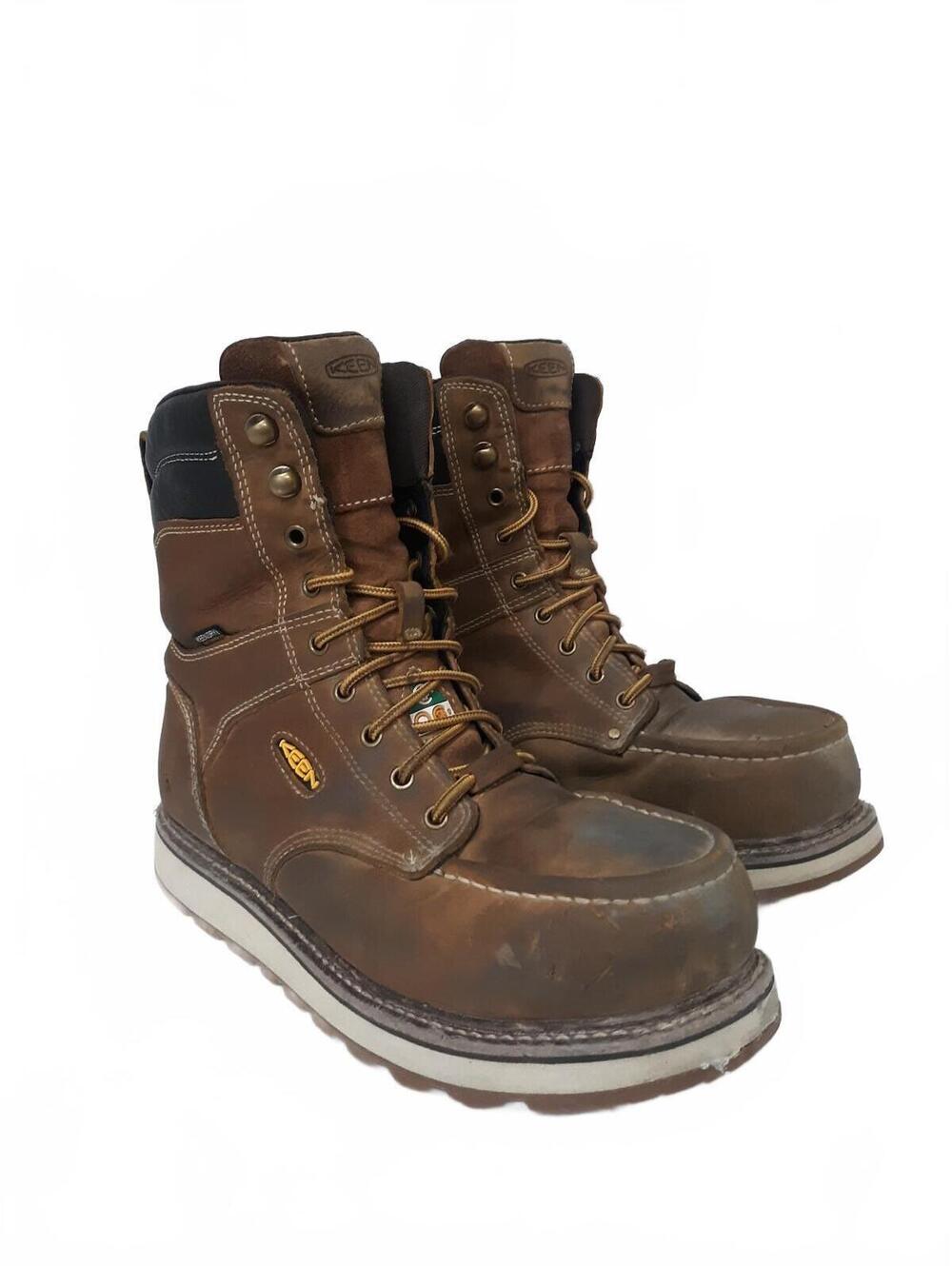 Keen Cincinnati Men 8" Carbon Toe Waterproof Boot 10.5 D